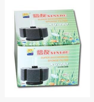 Hada de agua del filtro del tanque de peces de hadas de agua filtro bioquímico filtro de agua inversa elevación de aire de basura de succión