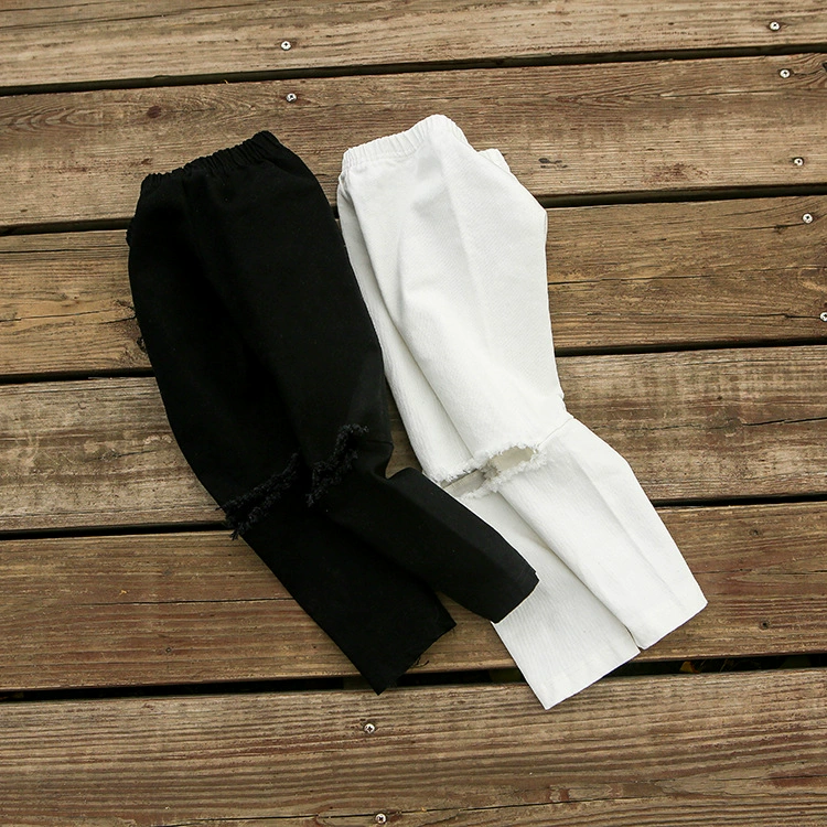 Autumn children's trousers, elastic pencil for men and women, Korean style