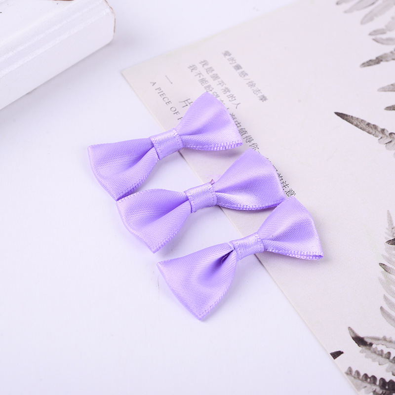 Free shipping on all purchases!2cm purple polyester with bow…
