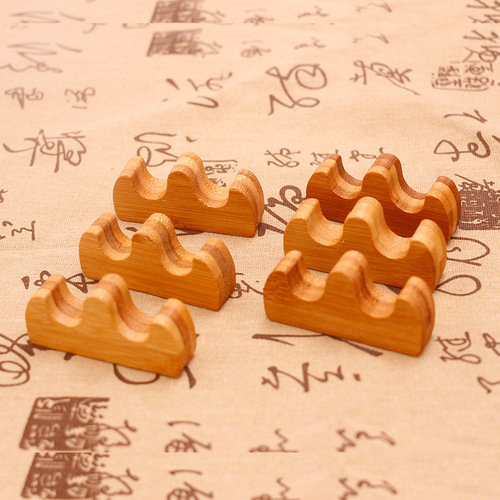 Wooden small pen holder small brush mountain Four treasures of study kit Manufacturer wholesale small pen mountain pen holder