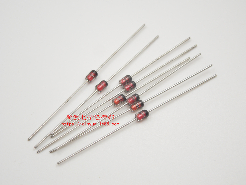 1W 稳压二极管 1N4728 稳压管 IN4728 DO-41玻璃管 3V3 3.3V