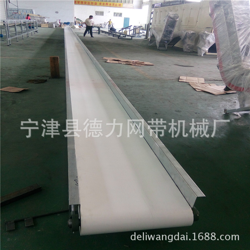 不锈钢皮带输送机 皮带流水线工作台流水线链板线
