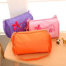 儿童舞蹈包 Dance Bag防水时尚单肩包双层芭蕾包印子绣字单肩包