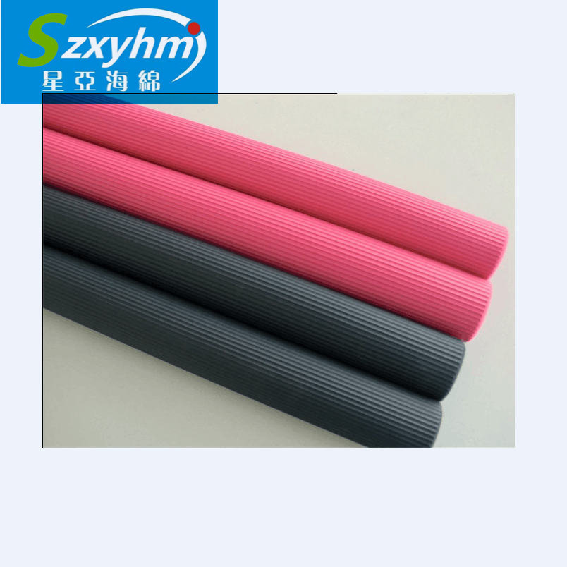 阻燃内光滑海绵手把套 防护栏杆海绵管 长条泡棉空心管形状耐磨