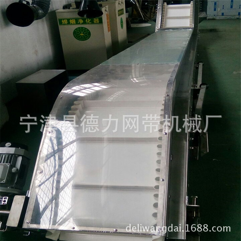 食品输送机全密封式食品传送输送机粉粒物流食品输送线加工流水线