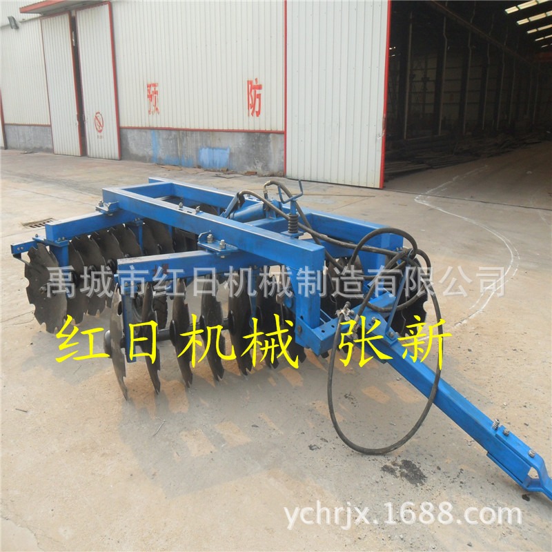 土壤耕整机械1BZ-3.0拖拉机牵引圆盘耙 28片液压重耙价格