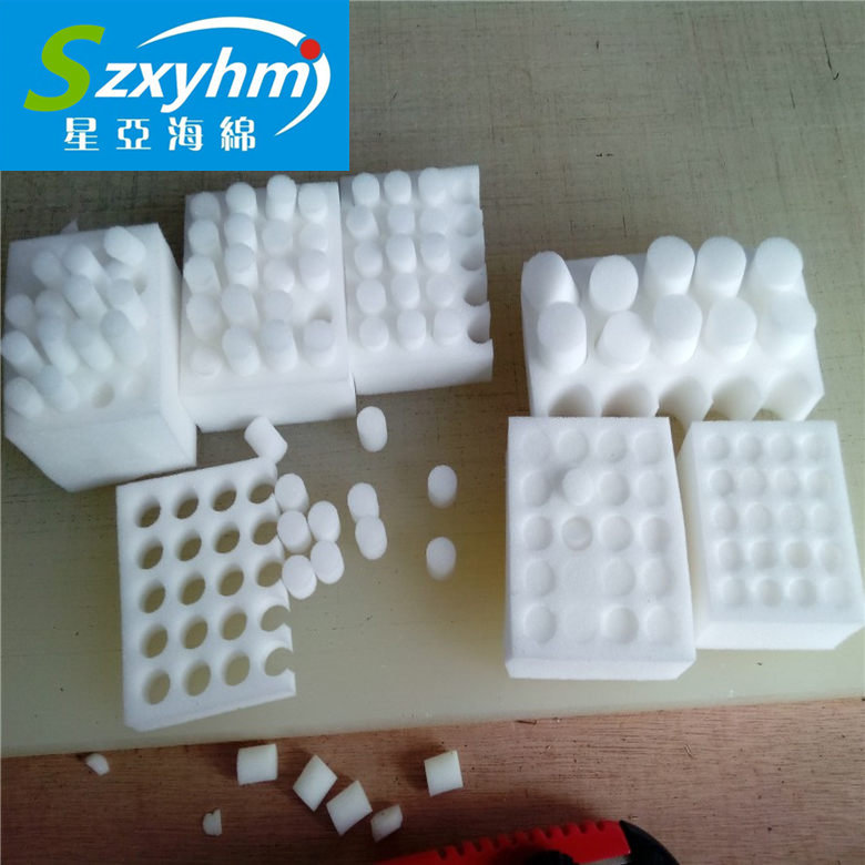 洁净清洁实心柱 地热管道高密度圆管 加大实心垂直清洁过滤海绵柱