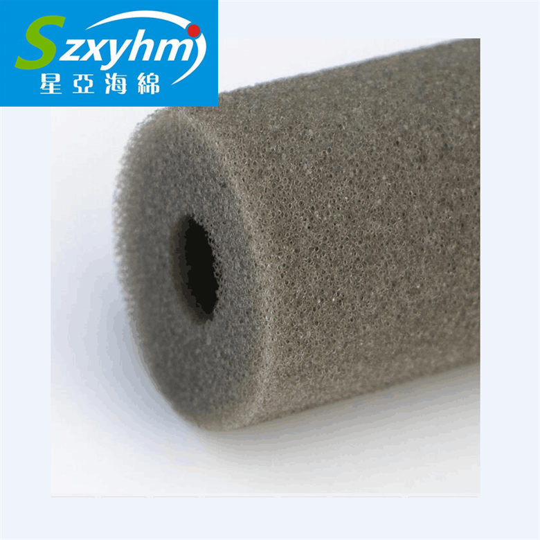 抗压耐磨海绵管空心管中空吸水材质50密防滑柱防火防滑耐磨海绵管