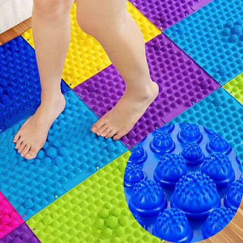 Pressure Plate Foot Massage Mat Foot Pad Toe Pressure Plate Super Slow Running Stomp Pad Fitness Wedding Celebration Prank Gag Gift