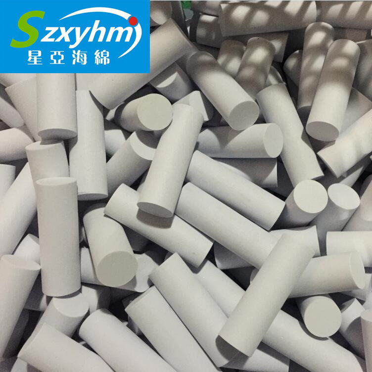 慢回弹切割海绵柱 冲压泡棉空心管 防护套海绵持久供货