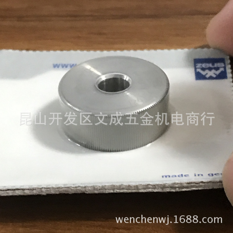 德国ZEUS滚花轮 单轮直纹滚花轮 AA 20*8*6 P=间距0.4PM