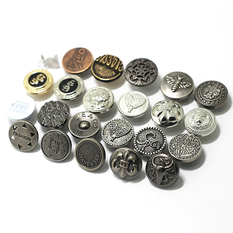 Spot small batch of strap pants zinc alloy buttons buckle jeans buckle multiple zinc alloy shaking head buckle workers buckle two -in