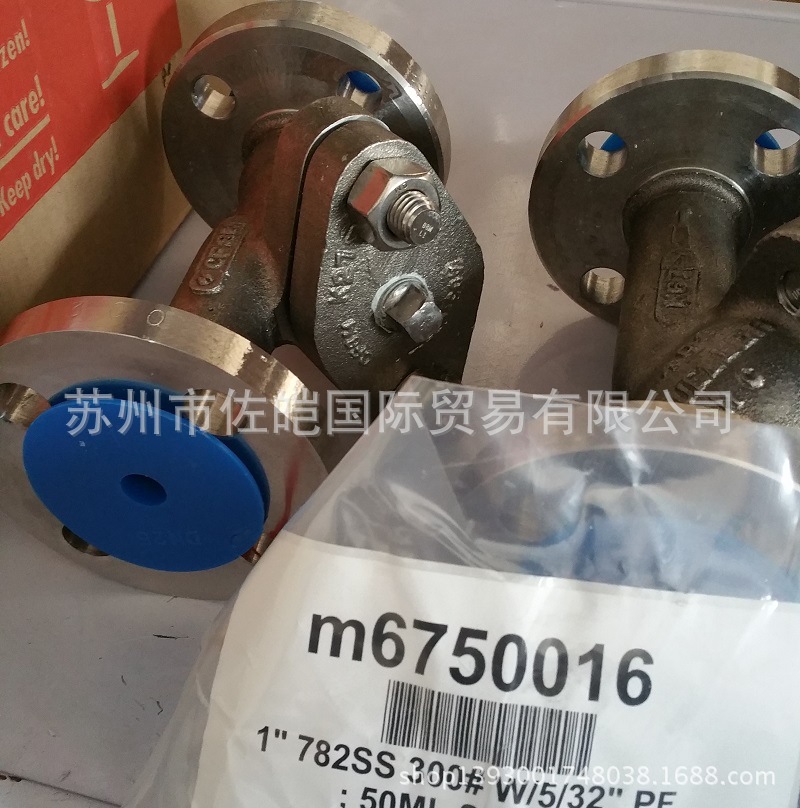 原装进口Mueller慕乐品牌Y型不锈钢782SS型号过滤器 通过FM认证阀