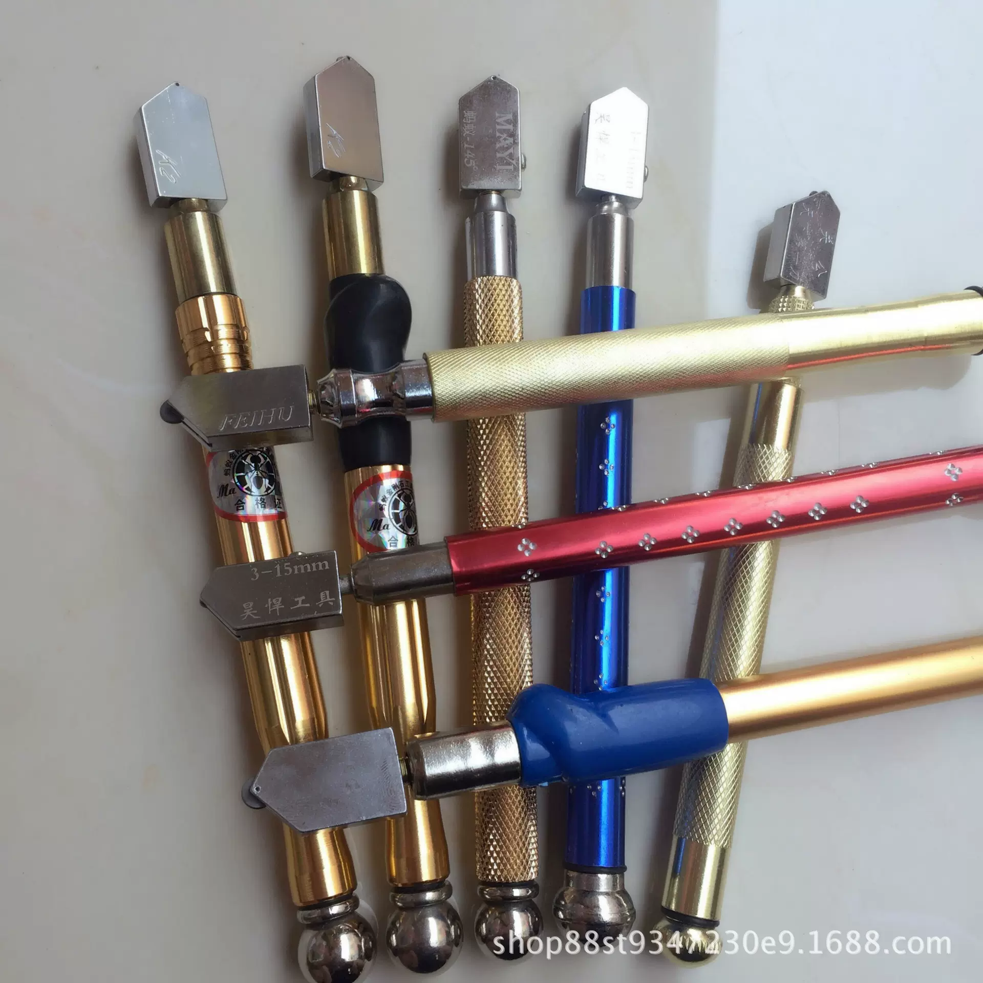 厂家批发昊悍注油型玻璃刀木盒油玻璃切割刀地板砖割刀