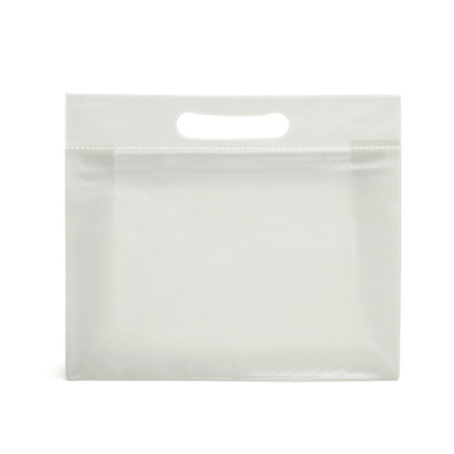 Plastic portable PVC zipper document bag PVC cosmetic packaging bag Voltage PVC travel storage toiletry bag