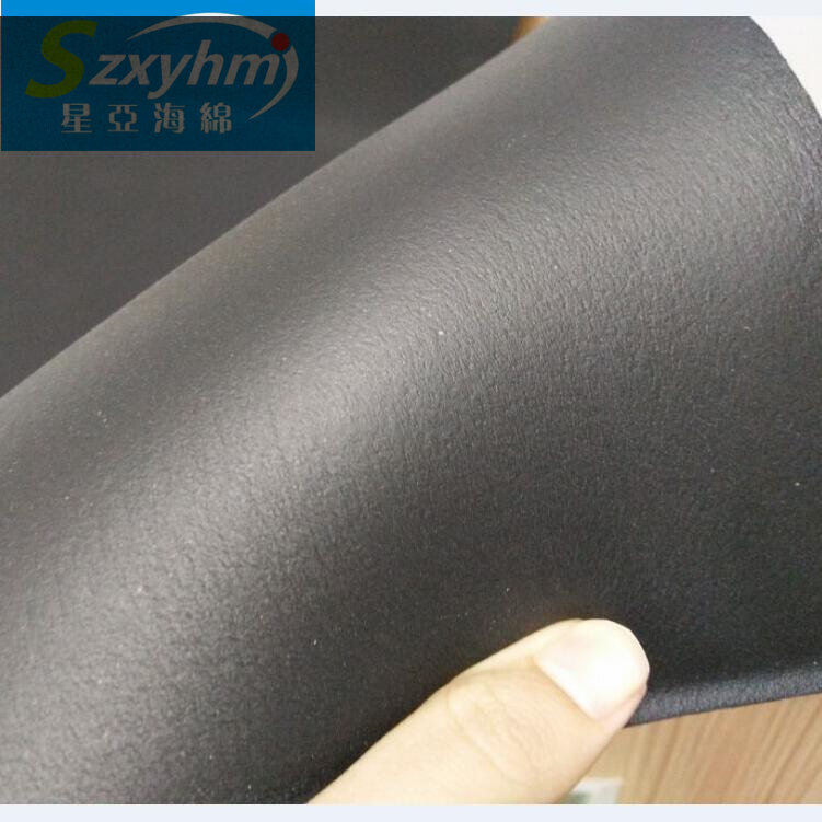 蓝色NBR橡塑保温海绵 EPDM结皮高弹泡棉材料 撕不破橡胶发泡泡棉