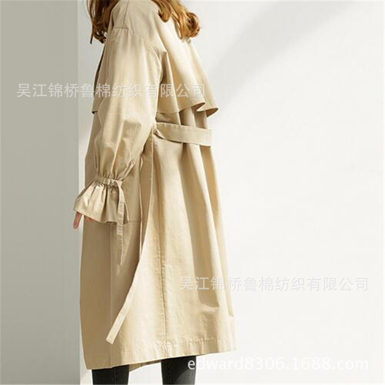 涤棉缎纹仿牛仔10*300D+40黑丝交织斜纹四面弹力斜纹布16*200+70D