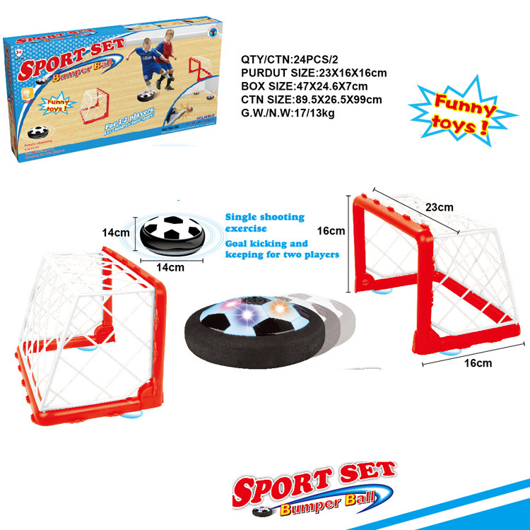 Interior DE LOS NIÑOS suspensión luz eléctrica fútbol juguete partido padre-hijo batalla deportes juego regalos comercio exterior