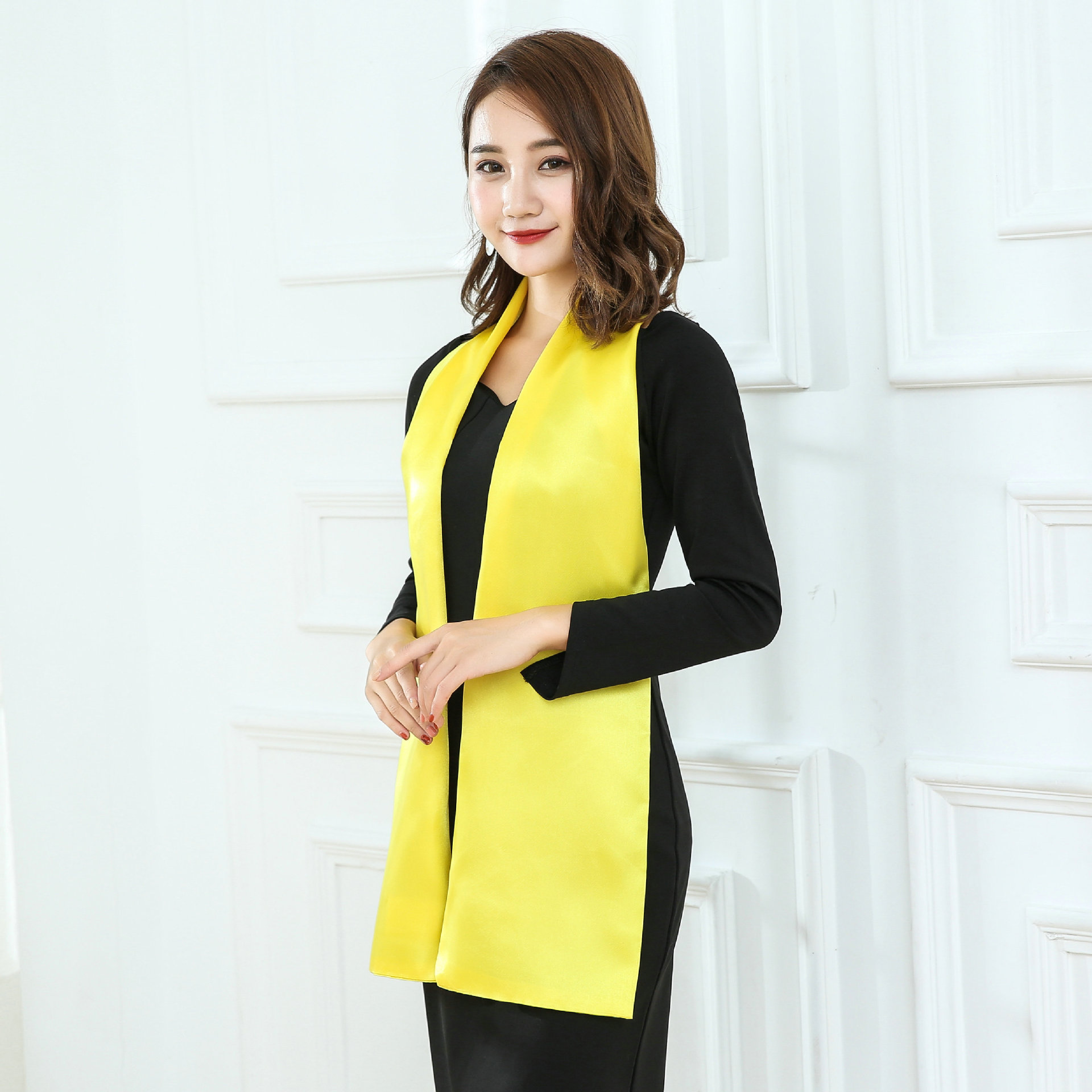 The satin yellow is not available