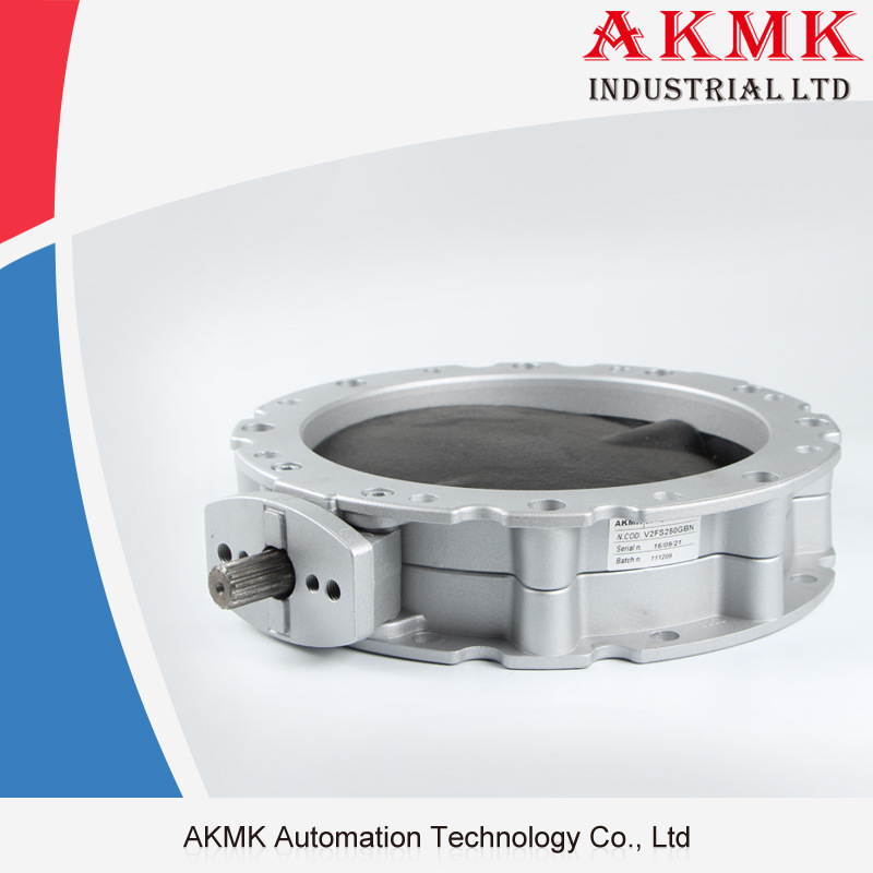 dn400搅拌站粉体双法兰体蝶阀阀体体 水泥蝶阀通用型电磁阀风阀