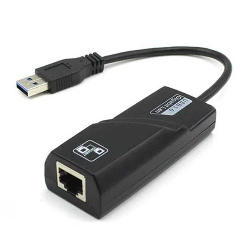 Сетевой адаптер USB3.0 Gigabit, USB в RJ45, гигабитная внешняя сетевая карта, драйвер не требуется