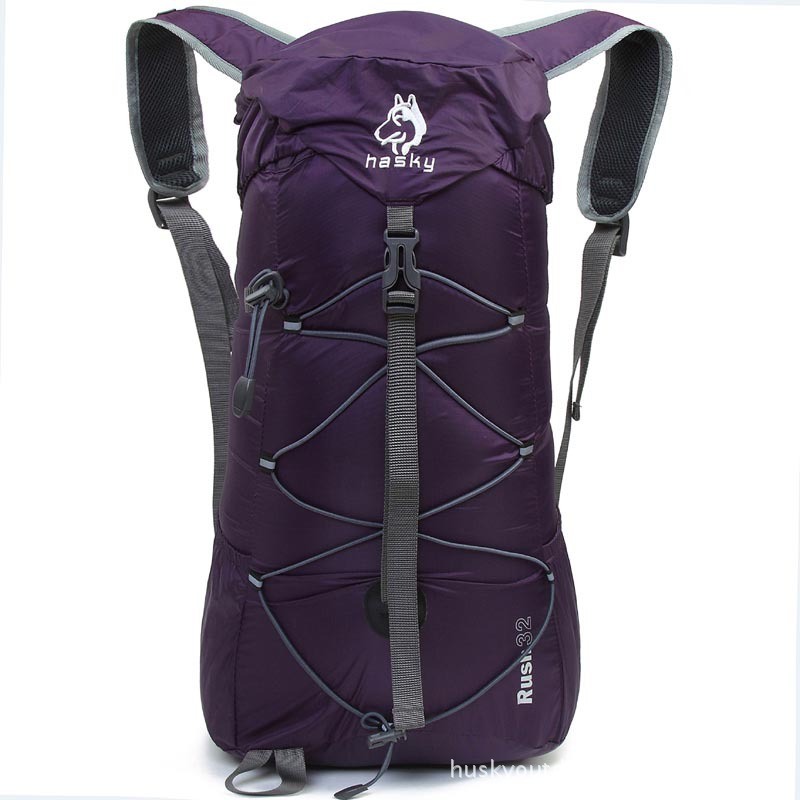 Zaino professionale da alpinismo pieghevole da campeggio Borsa sportiva da esterno in nylon ultra leggero 32L_voghion.com