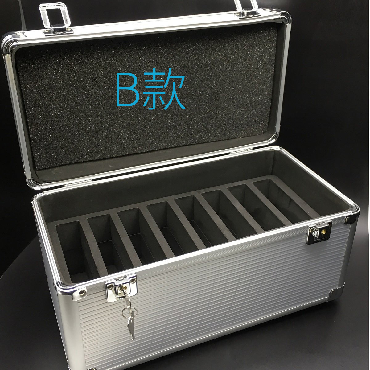 Caja de protección de disco duro caja de almacenamiento caja de seguridad caja de almacenamiento de 14 piezas cerradura de seguridad clasificación de almacenamiento multiusos caja de protección de almacenamiento