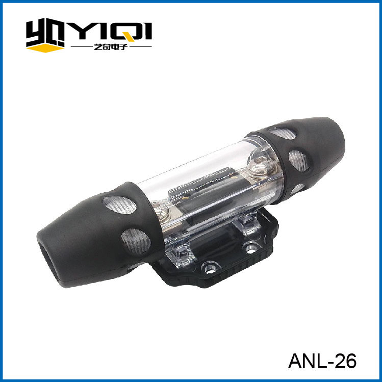 工厂长期供应加工 ANL-26 汽车保险丝座带护套 汽车音响电源