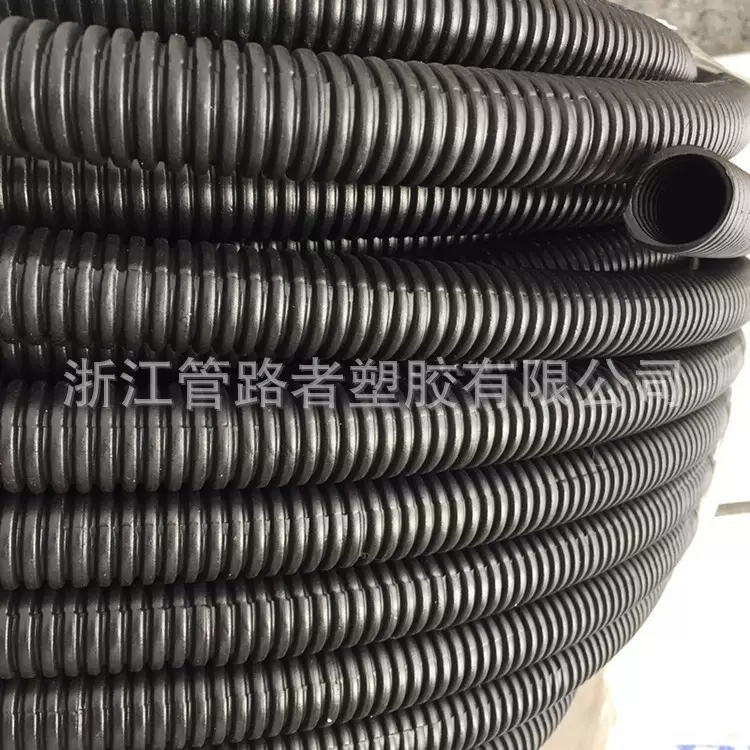 厂家批发定 制尼龙波纹管PA12阻燃尼龙管 单壁波纹管阻燃塑料管