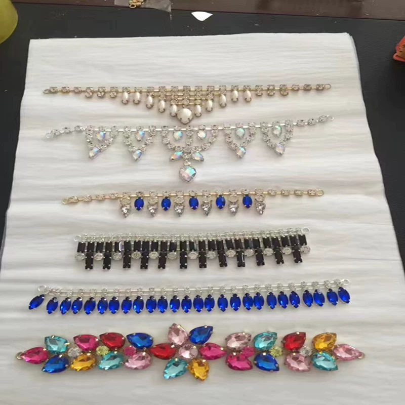 Декоративная цепь с rhinestone и бриллиантами, сварочная цепь для обуви, декоративная цепь fancy code, цепь для DIY украшений