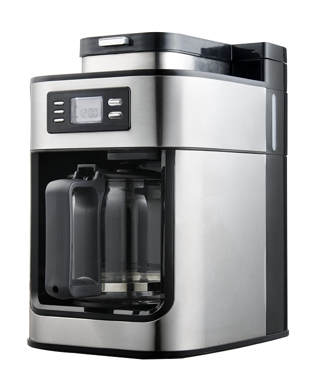 Coffelady hogar automático molinillo de granos café en polvo de café de doble uso dos en una máquina de café