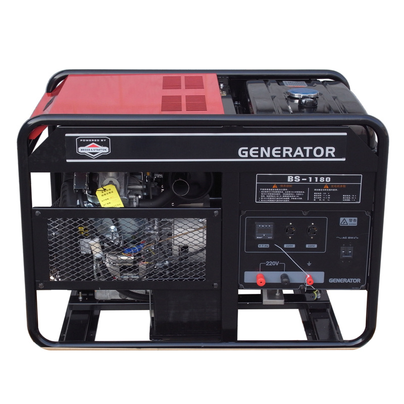 百力通动力汽油发电机组 18KW单相220V电启动 全铜电机基站银行用