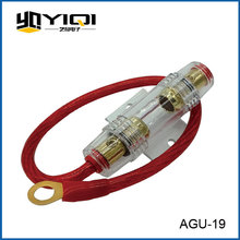 工厂长期供应加工 AGU-19 带线汽车音响保险丝座