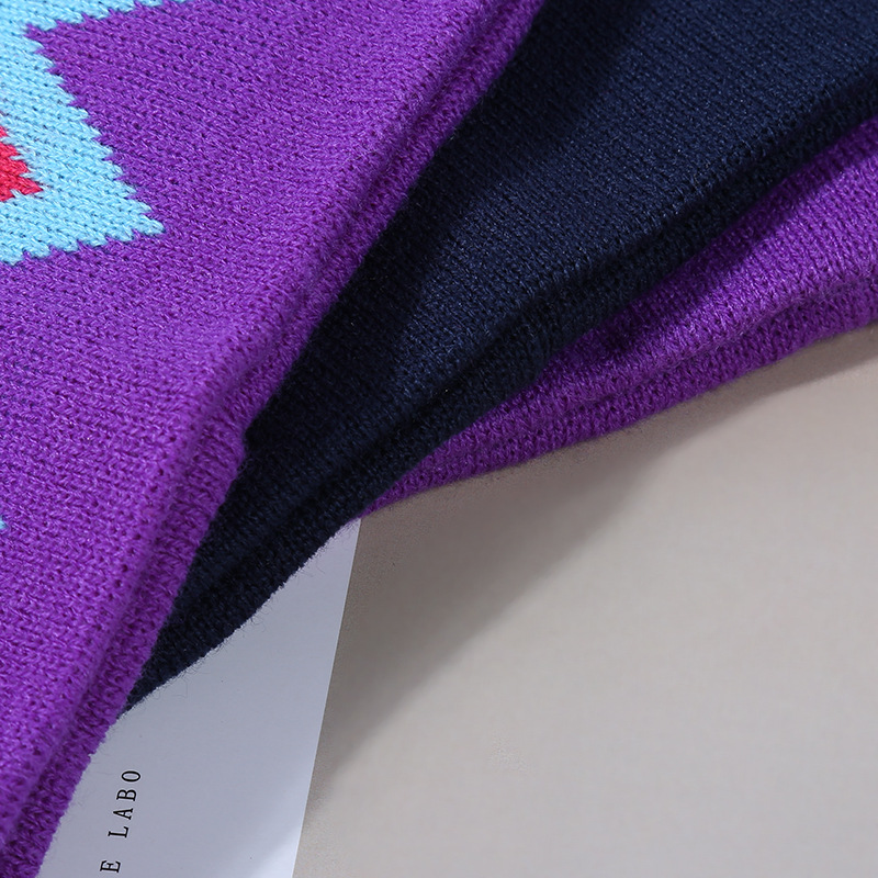 Shunzun sombrero corto de punto jacquard sombrero invierno cálido sombrero de lana sombrero de Jersey para fotos y muestras al por mayor