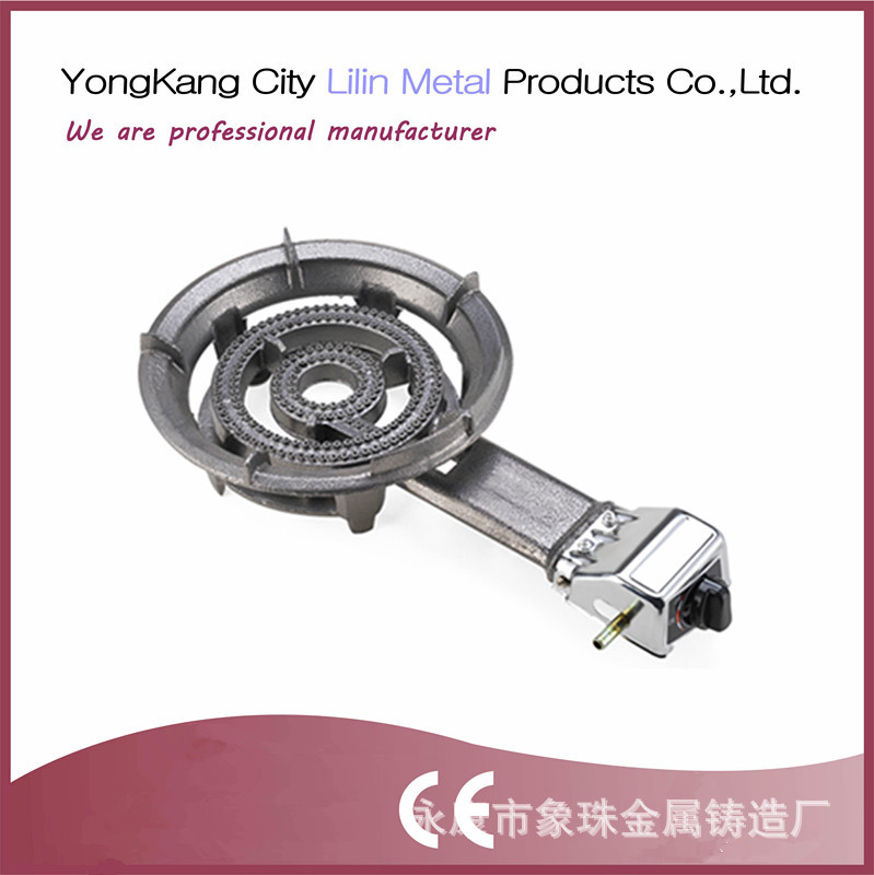 Estufa de fuego transfronteriza Estufa de hierro fundido Estufa de camping al aire libre Estufa de gas de fuego electrónico Estufa de gas de día comercial al por mayor