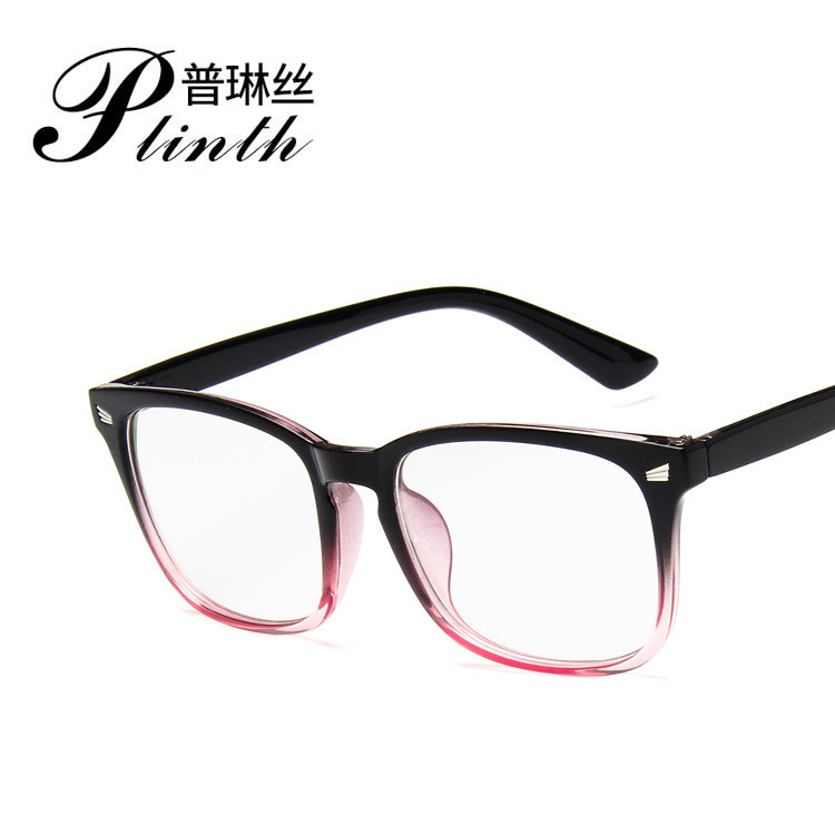Rice Nail Flat Glasses Fashion Vintage Glasses Frame 8082 with Myopia Glasses Frame Korean Style Fashionable Glasses