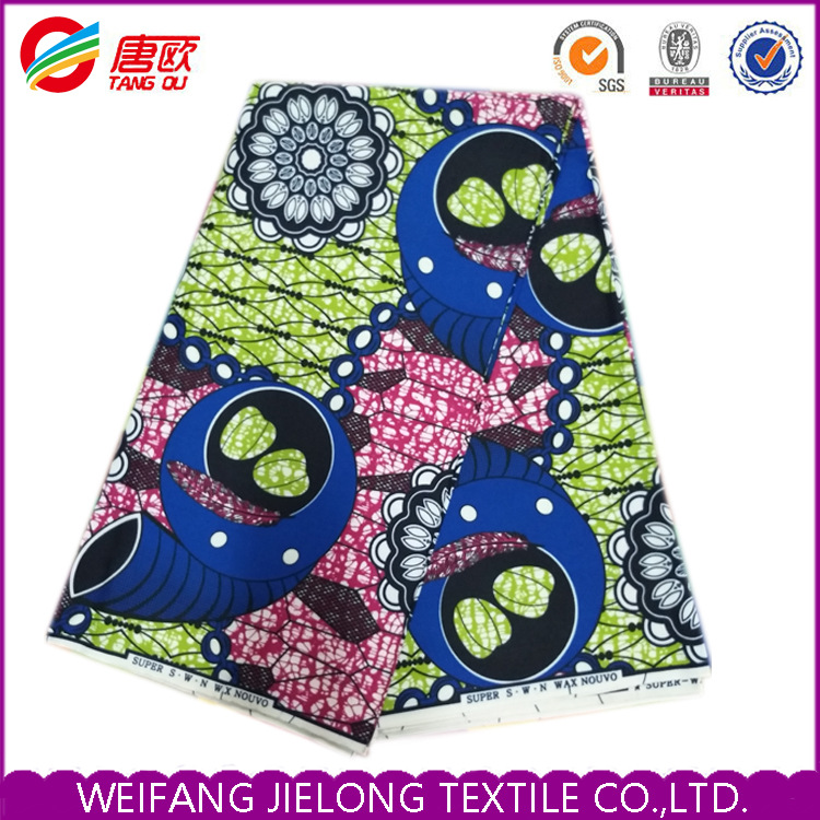 多种花型 纯棉印花非洲蜡染布 非洲摩洛哥经典风格仿蜡染服装面料