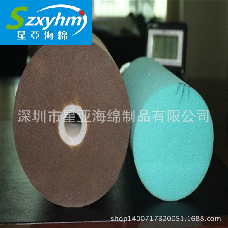 供应高密度管道清洁海绵柱 管道清洁海绵柱 各种海绵异形制品