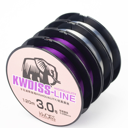 Dongxu Fishing Tackle Factory Nylon Fishing Line Main Line 120m Super Strong Tensile Fishing Line