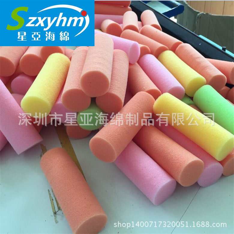 厂家供应 填充海棉柱 高密度空心木匠泡棉柱