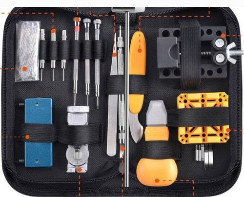 New watch repair tool repair tool kit 147-piece tool set, watch strap removal, base opener, watch repair combination