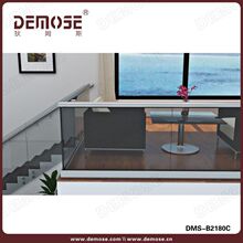 源头工厂无立柱玻璃阳台护栏钢化无框玻璃栏杆铝合金底槽阳台护栏