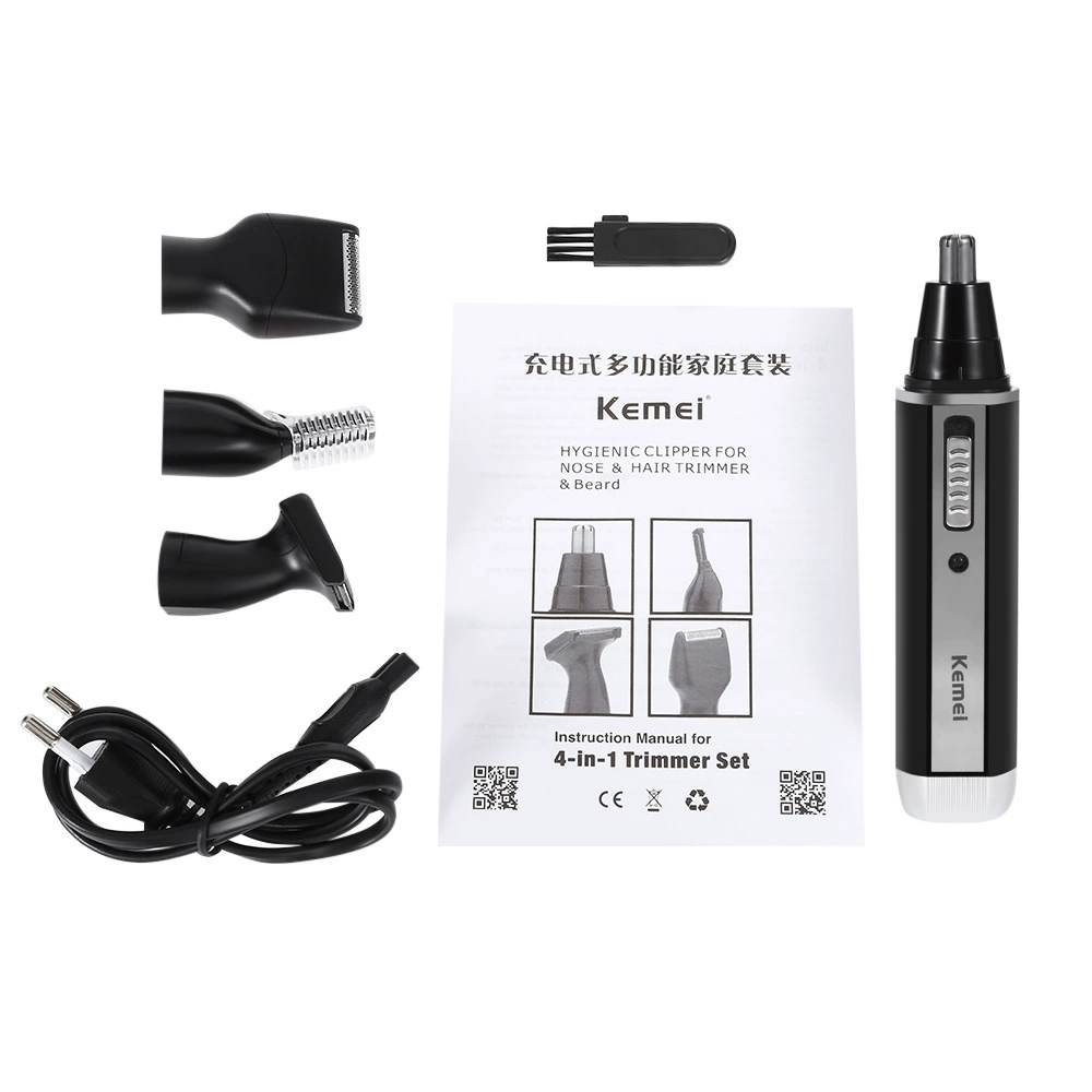 Electric rechargeable trimmer charging, razor