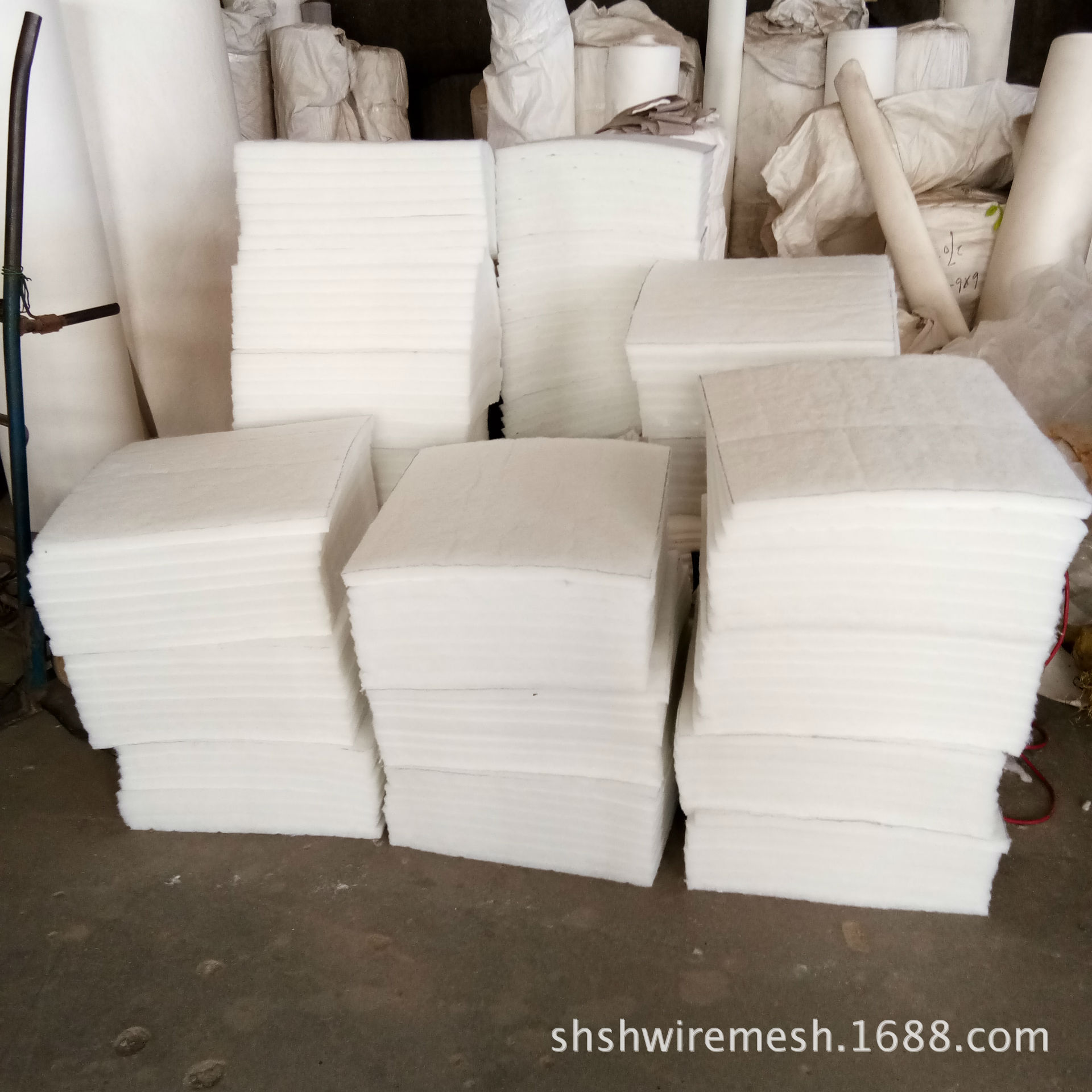 厂家批发零售定 做裁剪各种尺寸规格过滤空气粉尘水族的过滤棉片