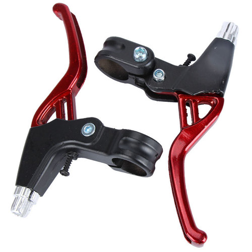 One piece dropshipping bicycle brake handle, mountain bike aluminum alloy brake handle, folding children's stroller brake handle
