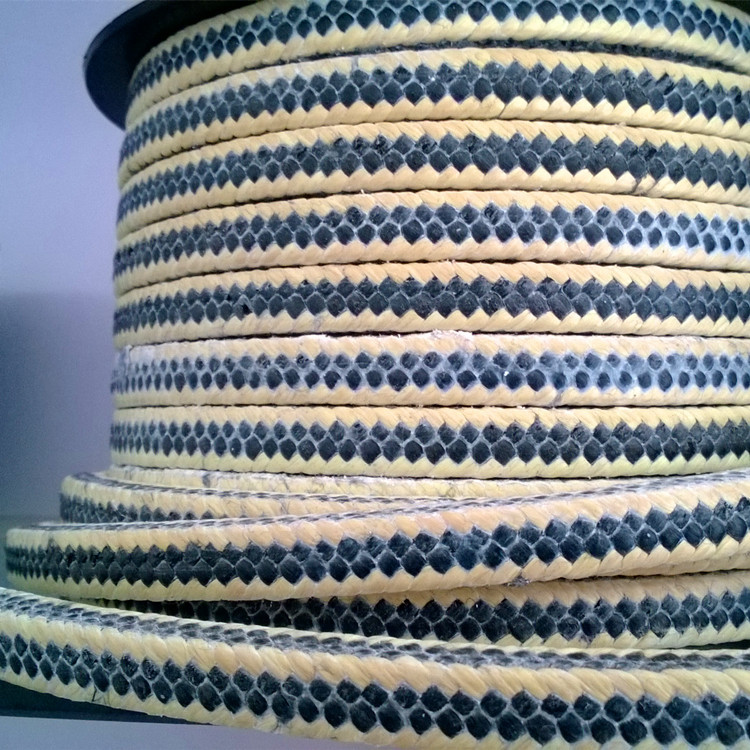 批发销售碳纤维编制盘根 高压高温工业水泵阀门专用法兰密封环