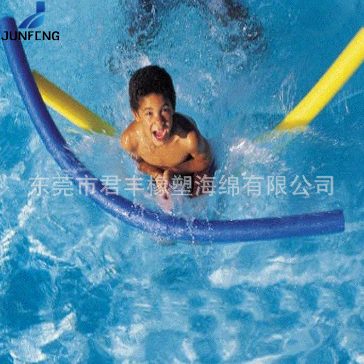60*100厘米游泳者彩色实心漂浮棒 epe发泡棉棒 高密度珍珠棉棒