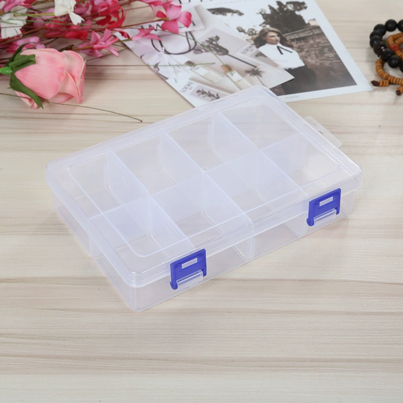 Big removable plastic storage system, toy, accessory, box, increased thickness, 8 cells, handmade