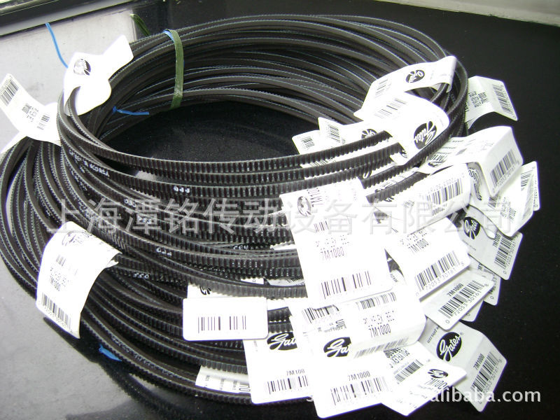 供应盖茨广角带、型号有3M/5M/7M/11M1030广角带、工业传动带