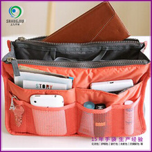 创意双拉链加厚款化妆包居家差旅l两用横款方型大容量整理洗漱包